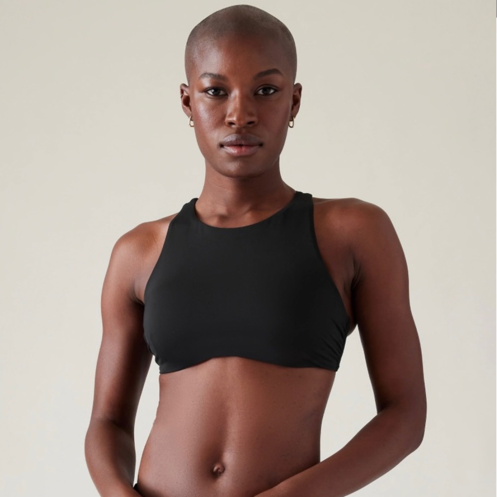 Athleta Black Maldives Bikini Top - 38 D/DD